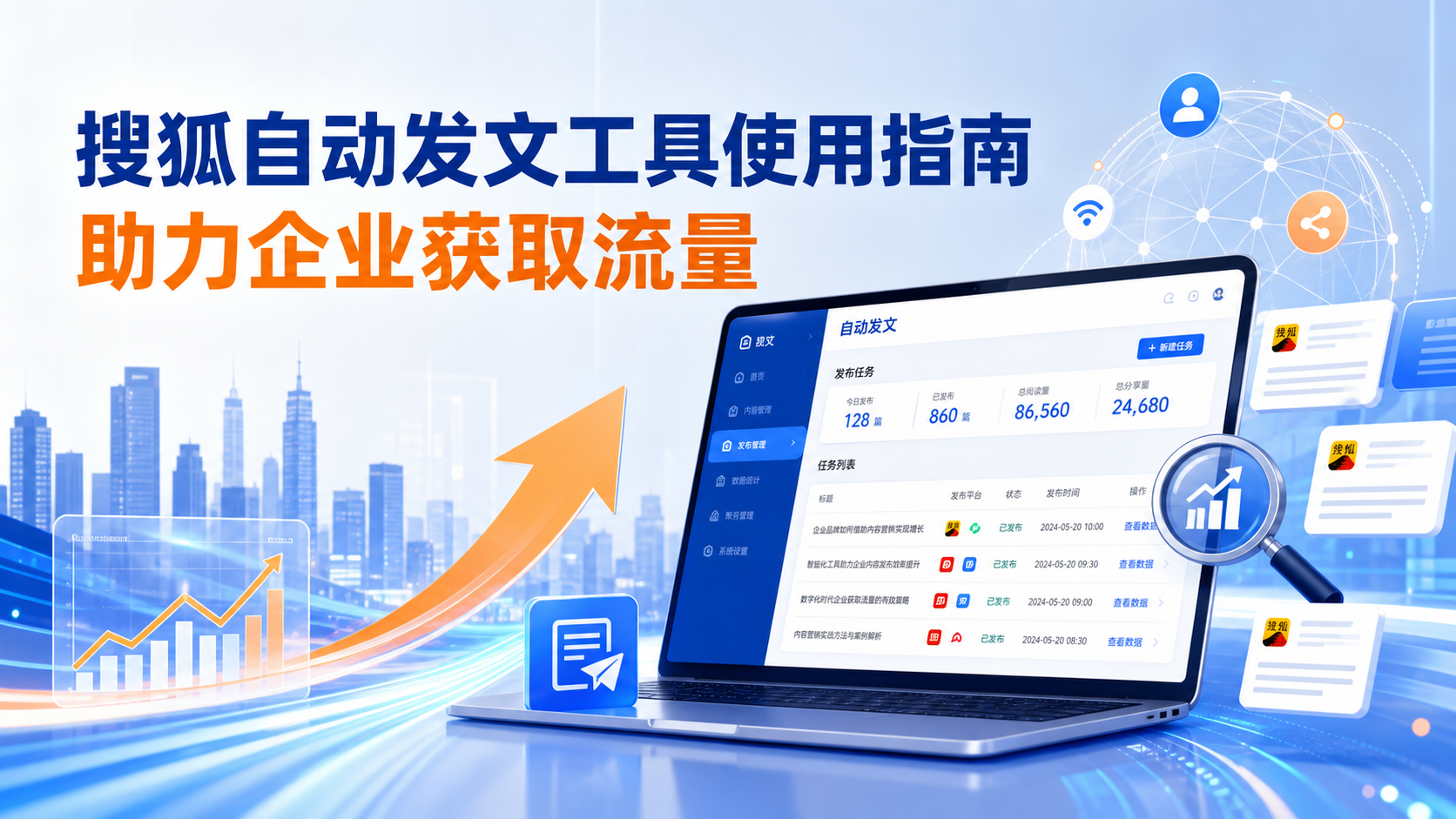 搜狐自动发文工具的使用指南：助力常州企业获取流量