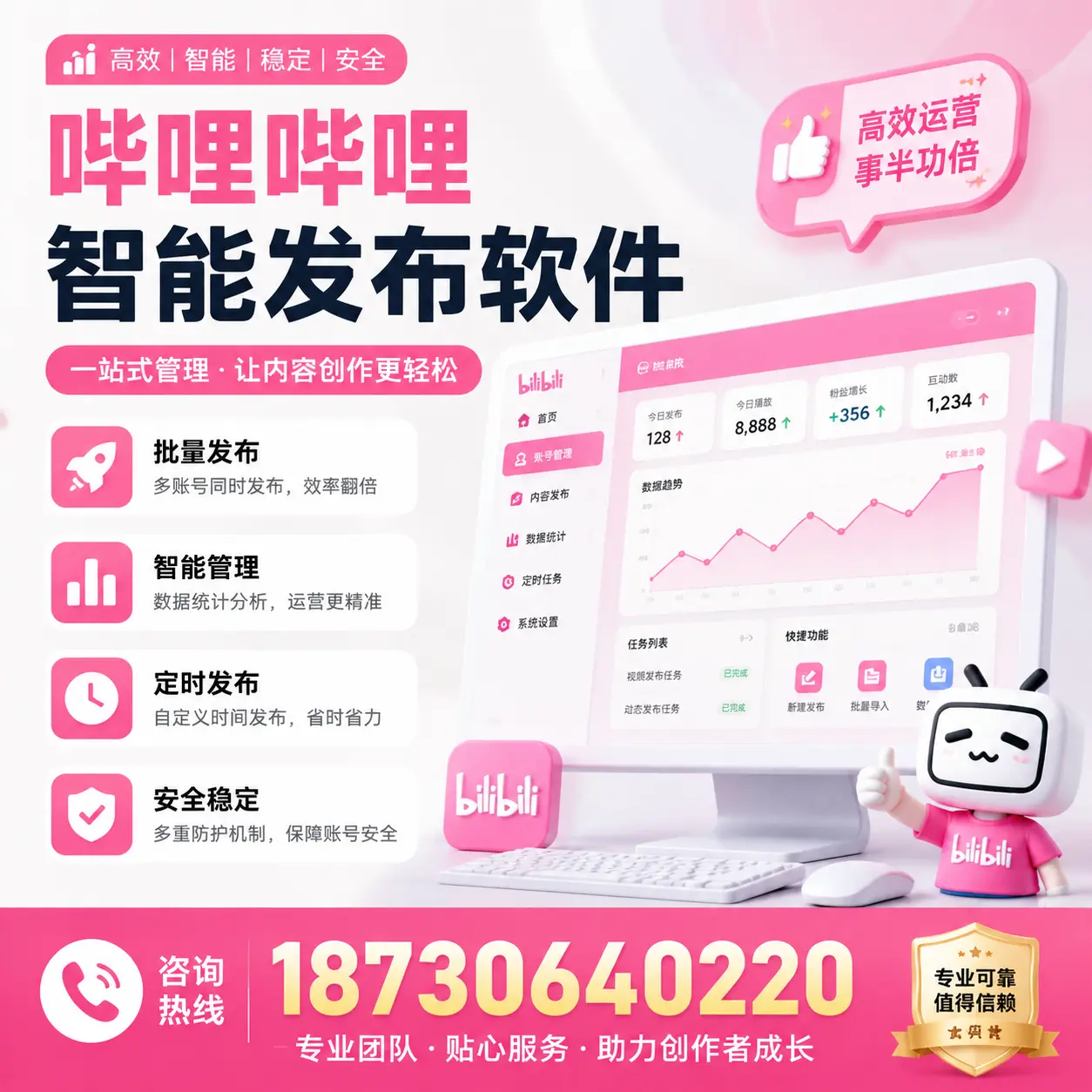 如何评估哔哩哔哩智能发布软件的ROI？常州 企业必读